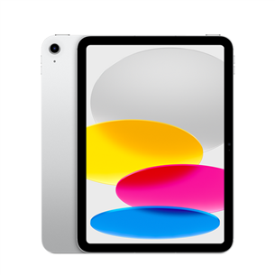 Apple iPad 10,9" (2022), 256 GB, WiFi, hõbedane - Tahvelarvuti