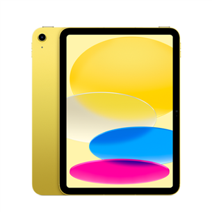 Apple iPad 10 2022, Wi-Fi, 256 GB, kollane - Tahvelarvuti MPQA3HC/A
