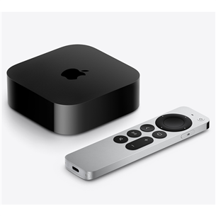 Apple TV 4K 2022, WiFi + Ethernet, 128 GB - Voogedastusseade