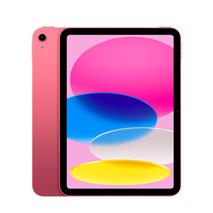 Apple iPad 10,9" (2022), 64 ГБ, WiFi + LTE, розовый - Планшет MQ6M3HC/A