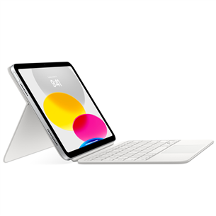 Apple Magic Keyboard Folio for iPad 10, SWE, white - Tablet Cover with Keyboard