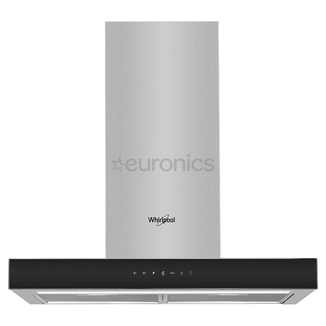 Whirlpool, 730 m³/h, laius 59,8 cm, roostevaba teras - Õhupuhasti