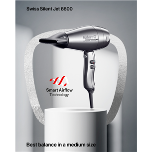 Valera Swiss Silent Jet 8600 Ionic, 2400 W, hall - Föön