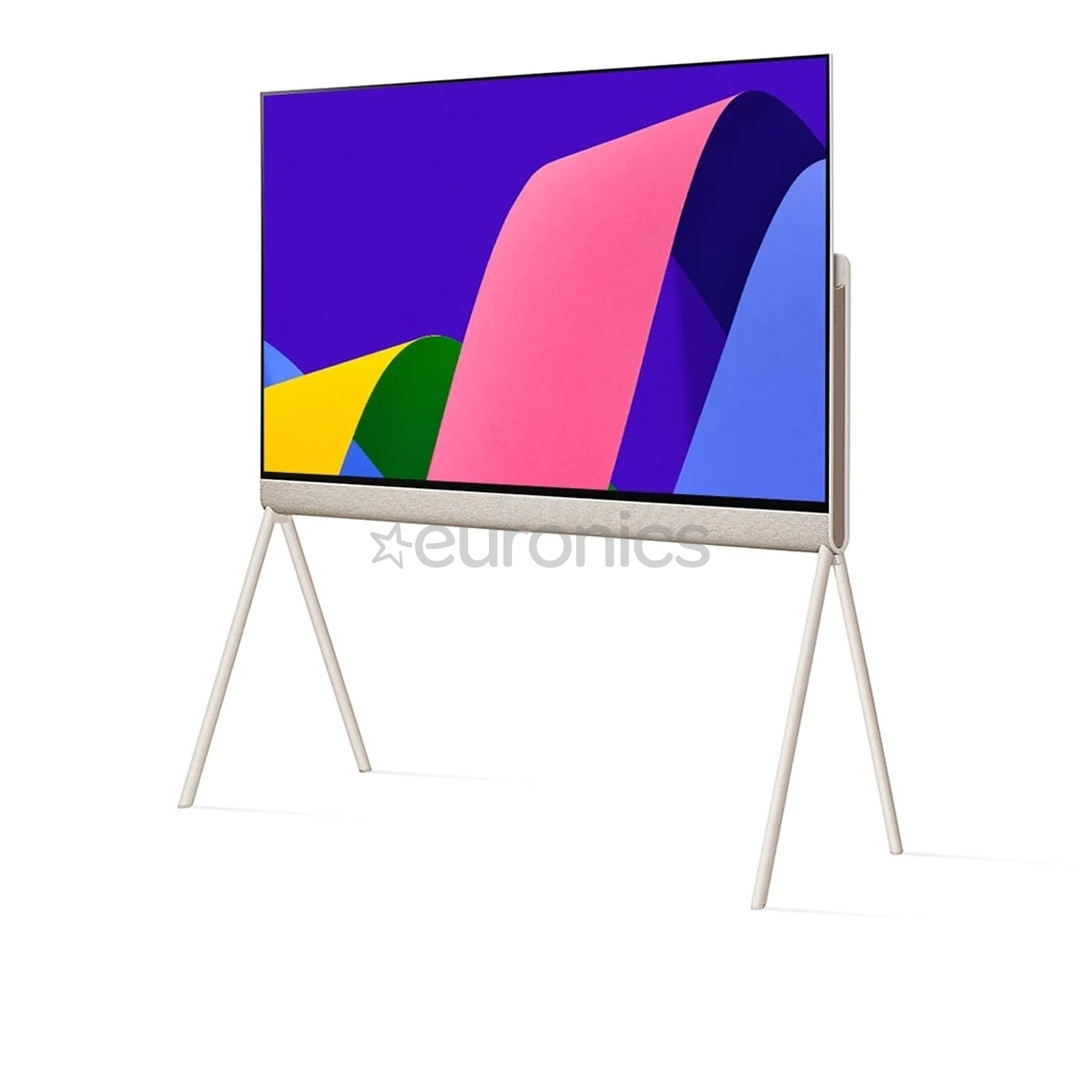 LG Objet collection Posé, 55'', 4K UHD, OLED, feet stand, beige - TV