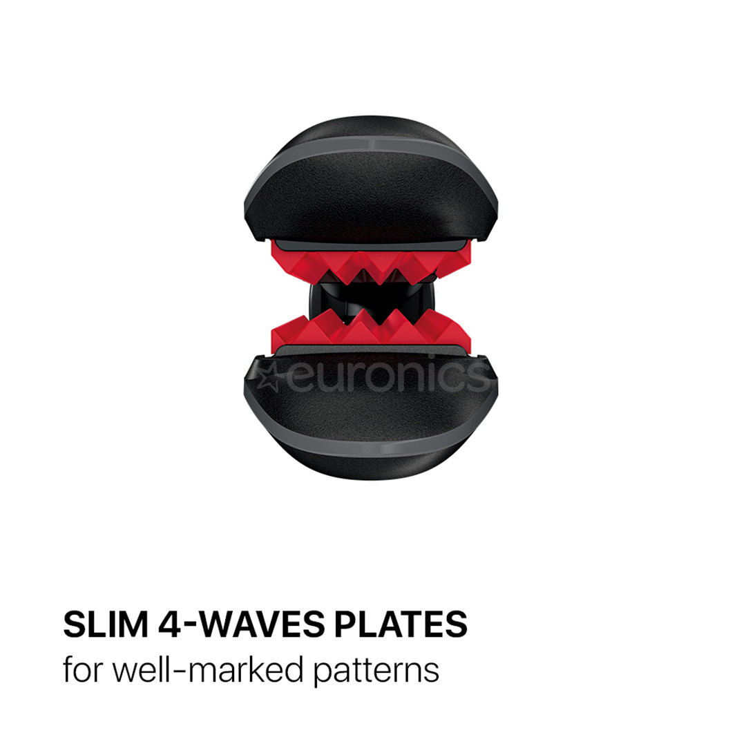 Valera Swiss'X Frise, 230°C, black/red - Hair crimper