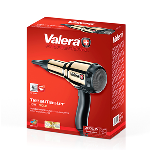 Hair dryer Valera Metal Master Light Gold