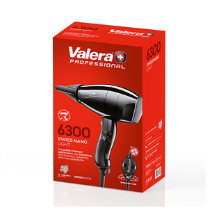 Valera Swiss Nano 6300 Light, 2000 W, must - Föön