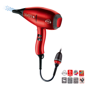 Valera Swiss Silent 9500 Ionic, 2000 W, red - Hair dryer