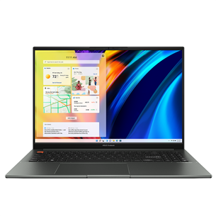 ASUS Vivobook S 16X, 16", UHD, OLED, i7, 16 ГБ, 1 ТБ, ENG, черный - Ноутбук