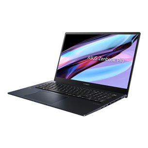 ASUS Zenbook Pro 17, 17,3", FHD, Ryzen 7, 16 GB, 1 TB, RTX 3050, ENG, must - Sülearvuti