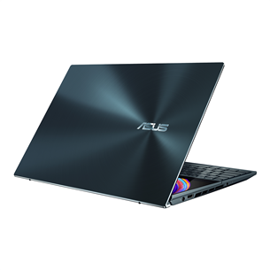 ASUS Zenbook Pro Duo 15, 15,6", UHD, OLED, i7, 32GB, 1TB, RTX 3060, ENG, puutetundlik, sinine - Sülearvuti