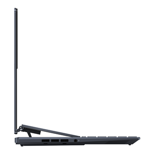 ASUS Zenbook Pro 14 Duo, 14,5", 2.8K, OLED, 120 Гц, i9, 32 ГБ, 2 ТБ, RTX 3050 Ti, ENG, сенсорный, черный - Ноутбук