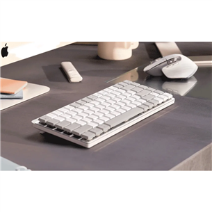 Logitech MX Mechanical Mini for Mac, SWE, pale gray - Wireless keyboard