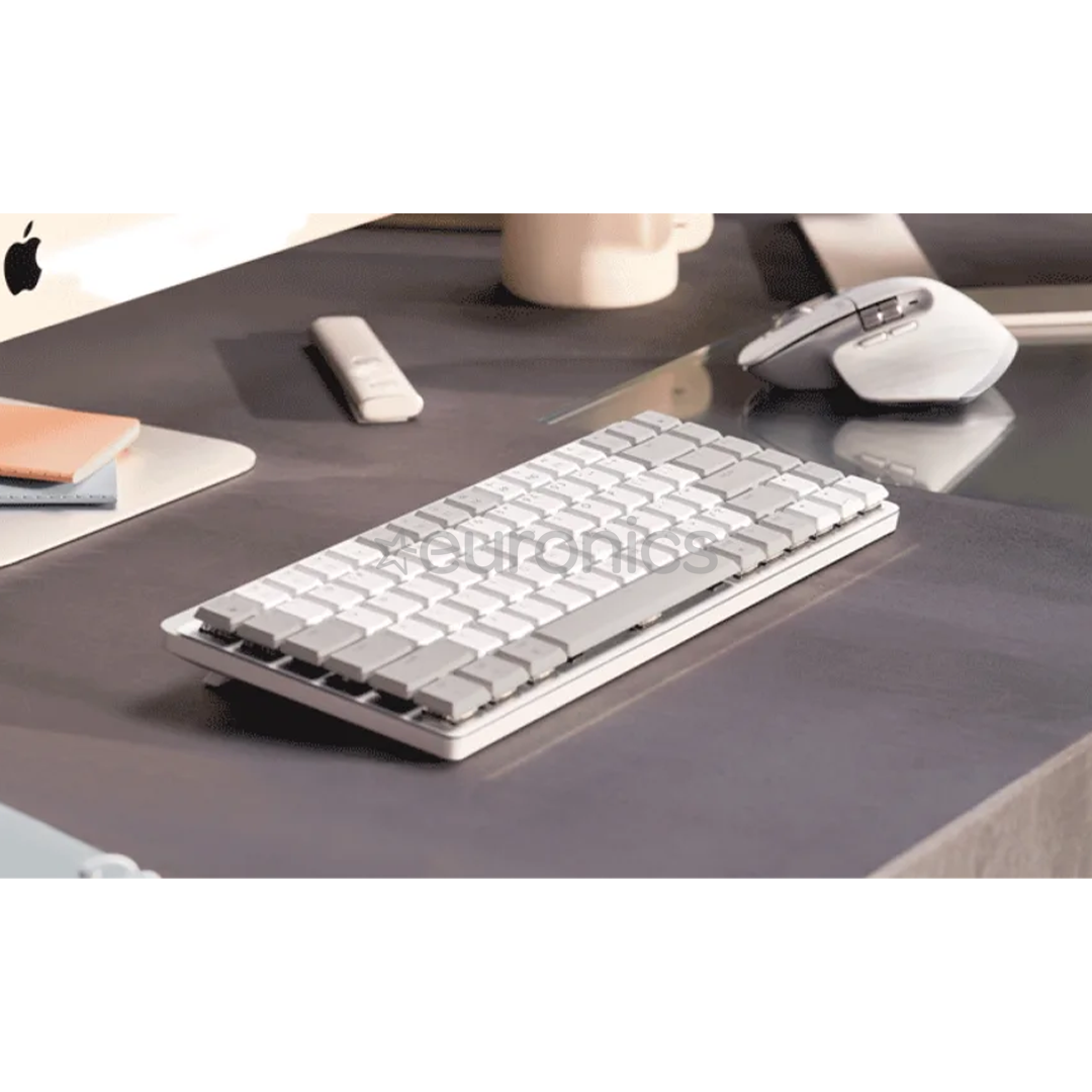 Logitech MX Mechanical Mini for Mac, SWE, pale gray - Wireless keyboard