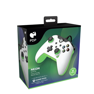 PDP Xbox Series X|S & PC Neon White Controller - Pult