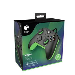 PDP Xbox Series X|S & PC Neon Black Controller - Pult