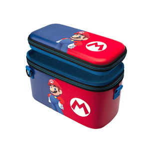 PDP Nintendo Switch Pull-N-Go Case Mario Edition, punane/sinine - Konsooliümbris