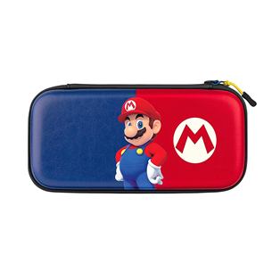 PDP Nintendo Switch Pull-N-Go Case Mario Edition, punane/sinine - Konsooliümbris