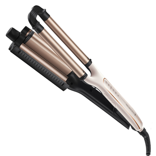 Remington PROluxe 4-in-1, up to 210 °C, golden - Adjustable Waver