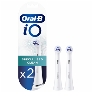 Braun Oral-B iO Specialised Clean White, 2 tk, valge - Lisaharjad IOTG-2WHITE