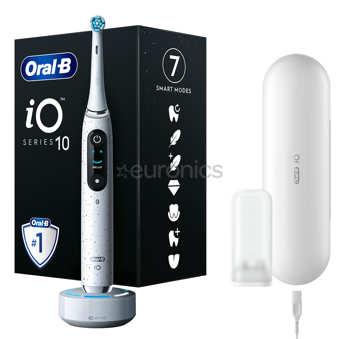 Braun Oral-B iO 10, white - Electric toothbrush, IO10WHITE | Euronics