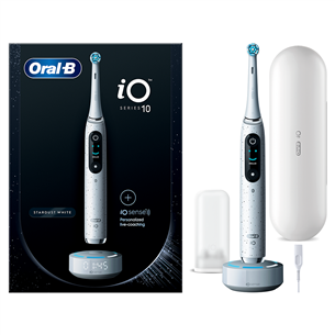 Braun Oral-B iO 10, valge - Elektriline hambahari