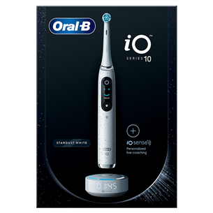 Braun Oral-B iO 10, valge - Elektriline hambahari