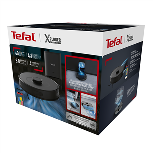 Tefal X-PLORER Serie 75 S+, must - Robottolmuimeja