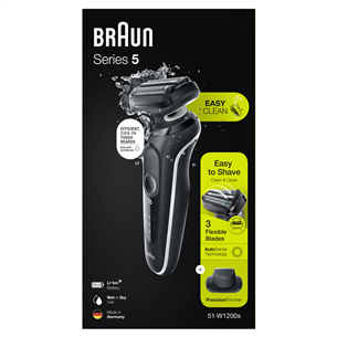 Braun Series 5, must - Pardel