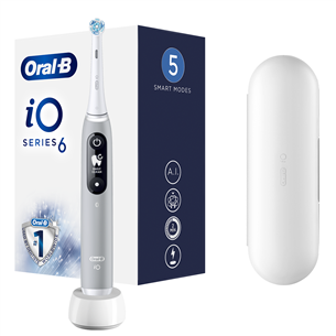 Braun Oral-B iO 6, grey - Electric toothbrush