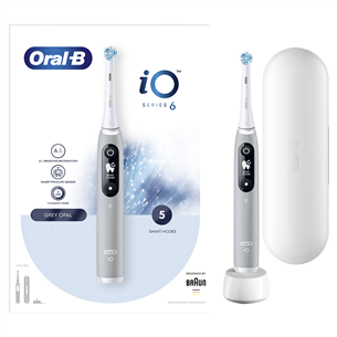Braun Oral-B iO 6, hall - Elektriline hambahari