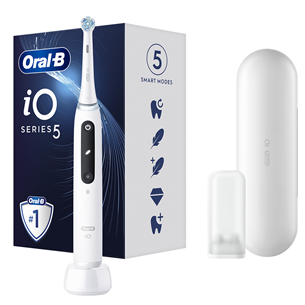 Braun Oral-B iO 5, valge - Elektriline hambahari