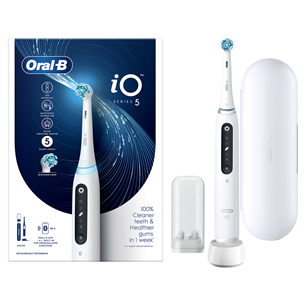 Braun Oral-B iO 5, white - Electric toothbrush
