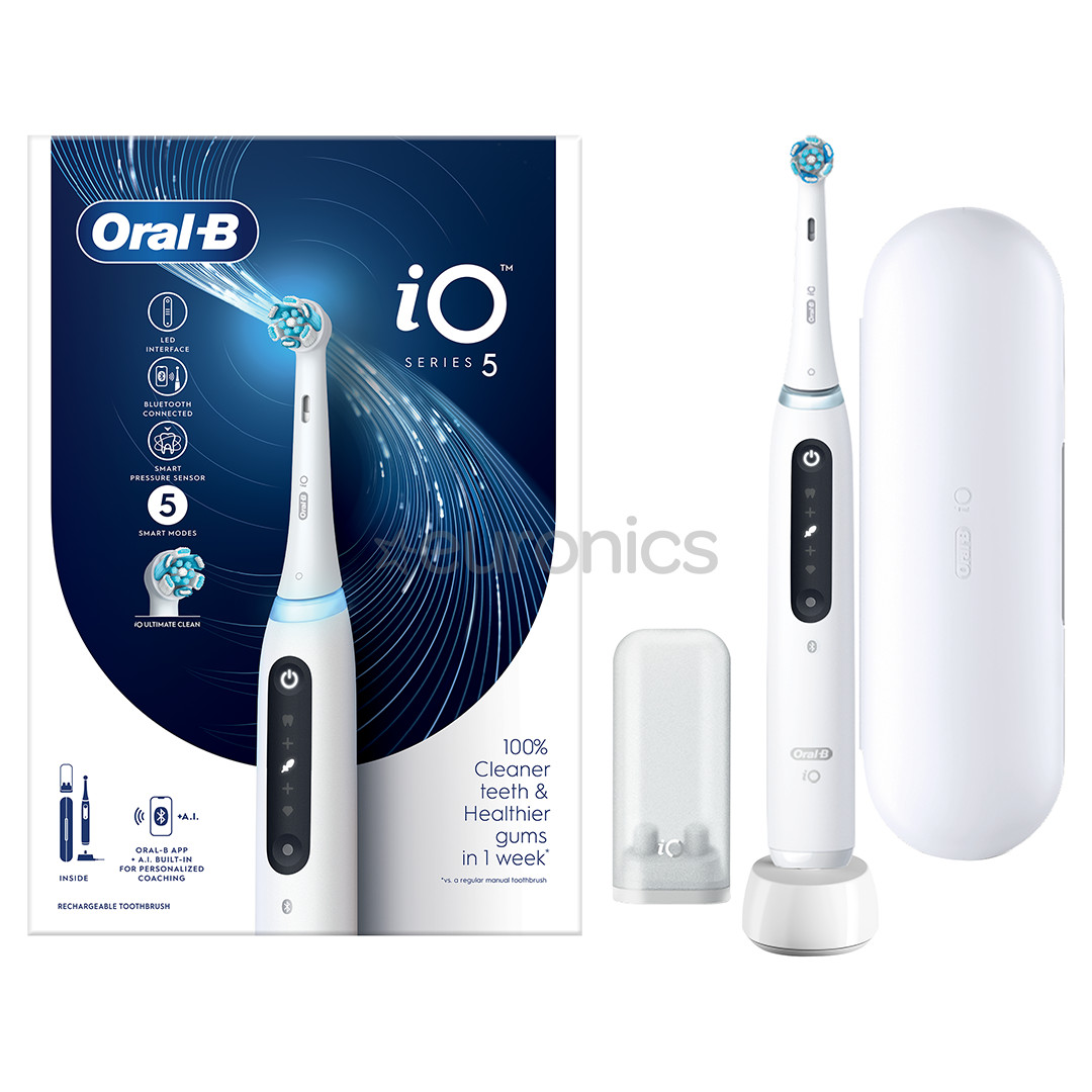 Braun Oral-B iO 5, белый - Электрическая зубная щетка