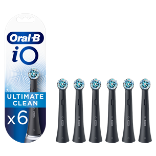 Braun Oral-B iO, 6 tk, must - Lisaharjad elektrilisele hambaharjale IOCB-6BLACK