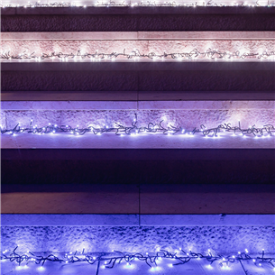 Twinkly Cluster, 400 LED, IP44, 6 m, black - Smart Christmas Lights