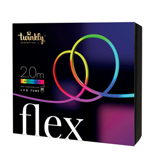 Twinkly Flex, 200 светодиодов, IP20, 2 м - Умная светодиодная лента TWFL200STW-WEU