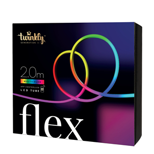 Twinkly Flex, 200 LED, IP20, 2 m, valge - Nutikas valgusriba TWFL200STW-WEU