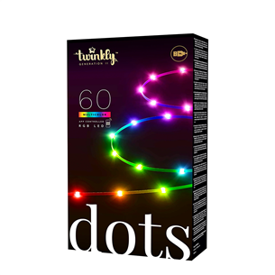 Twinkly Dots, 60 LED, IP20, 3 m, valge - Nutikas valgusriba TWD060STP-B