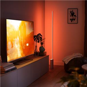 Philips Hue Signe, White and Color Ambiance, gray - LED Floor Lamp