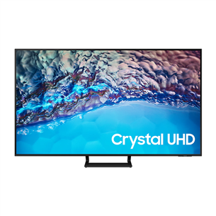 Samsung Crystal BU8572, 75'', 4K UHD, LED LCD, jalg keskel, must - Teler