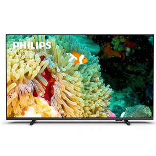 Philips PUS7607, 65'', 4K UHD, LED LCD, боковые ножки, черный - Телевизор 65PUS7607/12