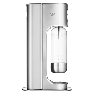 AGA Exclusive, stainless steel - Sparkling water maker