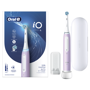 Oral-B iO4, lilac - Electric toothbrush