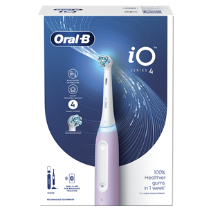 Oral-B iO 4, lilla - Elektriline hambahari