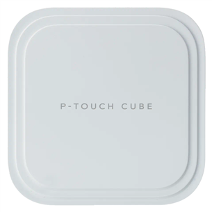 Brother P-Touch CUBE Pro, Bluetooth, белый - Принтер для печати наклеек PTP910BTZ1