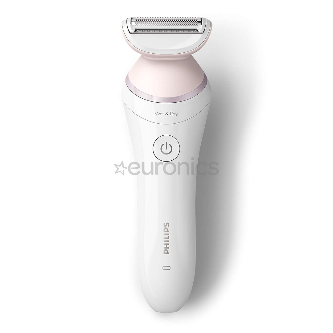 Philips Lady Shaver Series 8000, märg- ja kuivkasutus, valge - Juhtmeta raseerija