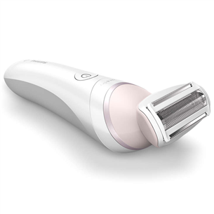 Philips Lady Shaver Series 8000, märg- ja kuivkasutus, valge - Juhtmeta raseerija