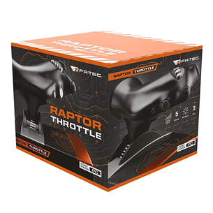 FR-TEC Flight Stick Raptor Throttle - Lennusimulaatori tarvik