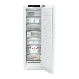 Liebherr, NoFrost, 278 L, height 186 cm, white - Freezer